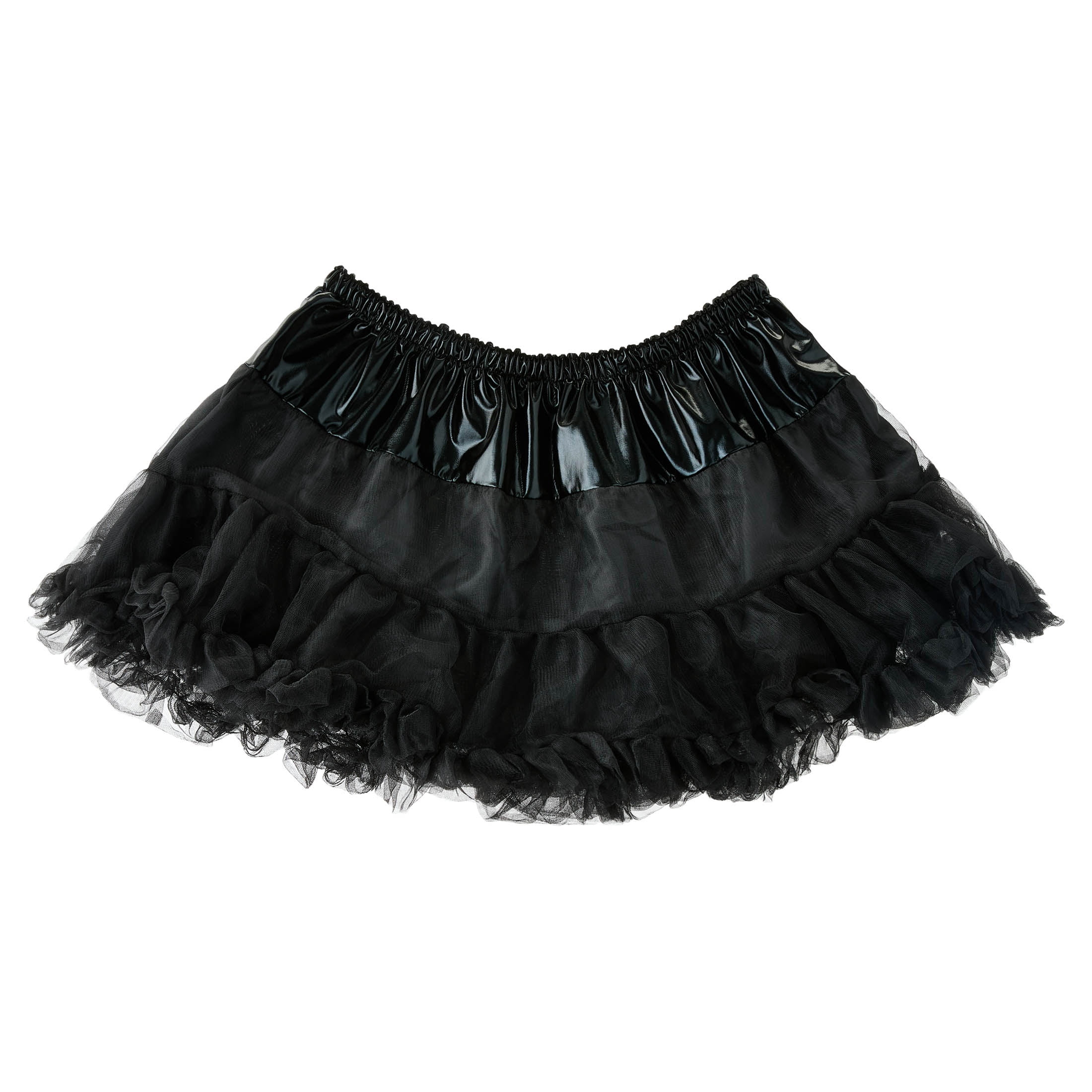 Petticoat Costume Accessory for Adults, Black, L/XL, Halloween by Way To Celebrate