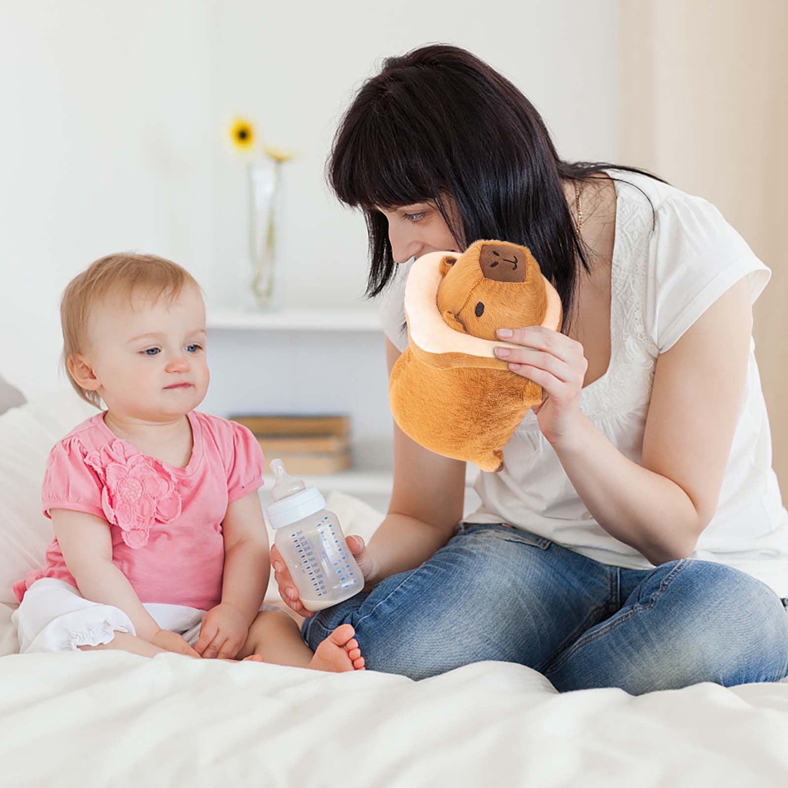 Huggable Toy - Capybara Stuffed Animal - Your Favorite Companion for Relaxing Nights and Adorable Room