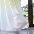 thumbnail image 6 of Moocorvic Clearance Leaves Sheer Curtain Tulle Window Voile Drape Valance 1 Panel Fabric, 6 of 9