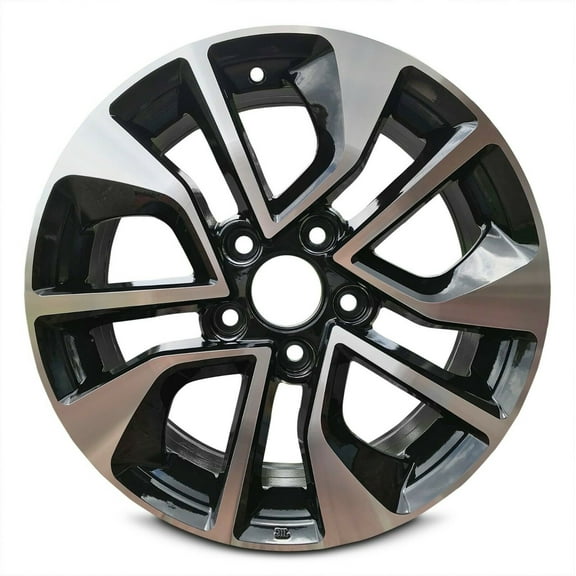Wheel Rim for 2013-2015 Honda Civic 16 in Black Aluminum Rim Direct Fit