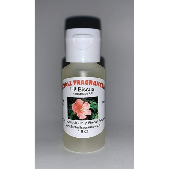 Hi! Biscus Scented Oil by Fireball Fragrances 1 Oz Bottle
