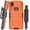 Orange, variant on Case + Hand Strap + Belt Clip Combo for Zebra TC22 TC27 Mobile Computer Scanner, Nakedcellphone Slim Hard Shell Cover with Kickstand and [Rotating/Ratchet] Belt Hip Holster Holder Combo - Black