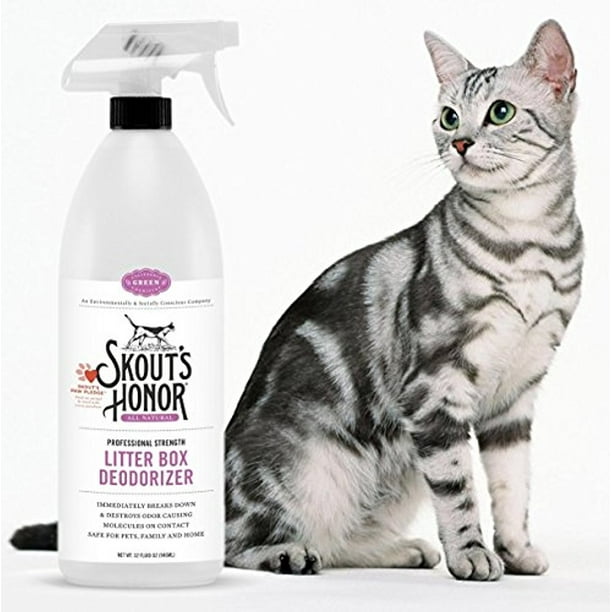 Skout's Honor Professional Strength, AllNatural Cat Litter Box