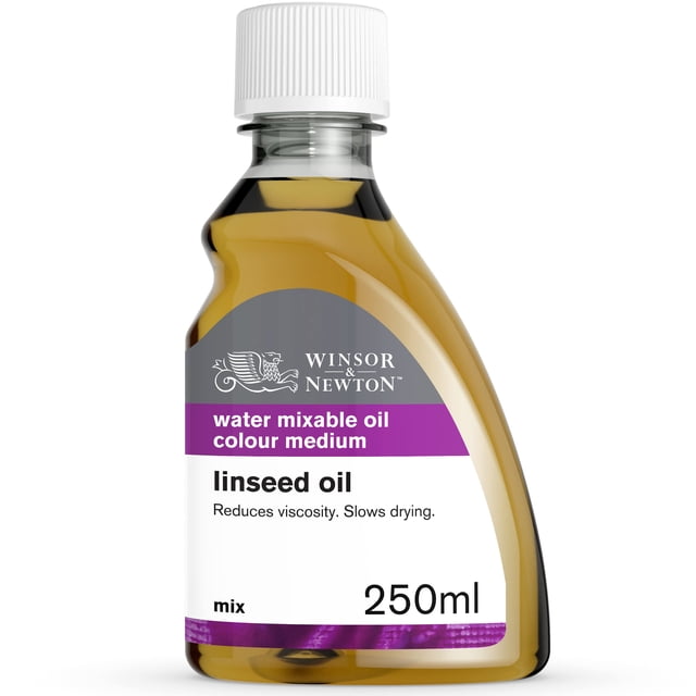 Aceite de linaza artesanal Winsor & Newton botella de 250 ml (8,4 oz)