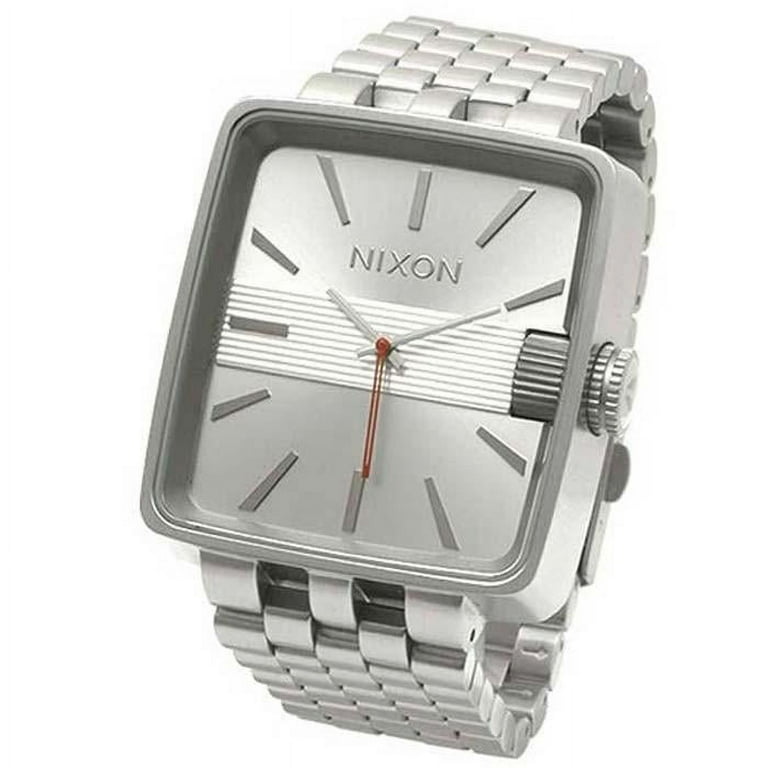 シ*ン様 【NIXON】THE SULTAN Nixon Men's A004100 Sultan Silver Dial Stainless Steel