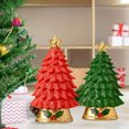 thumbnail image 5 of Adornos de Manualidades de Resina de Navidad | Decoración navideña iluminada | Decoración festiva de mesa de resina | Acento ambiental cálido para casa, escritorio, salón, estanterías | Pieza, 5 of 5