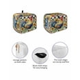 thumbnail image 2 of Fsddascl Vintage Rooster Toaster Cover 2 Slice, Small Kitchen Appliance Covers, Yellow Sunflower Watercolor Animals Plaid Toaster Oven Cover with Loop, Bread Machine Cover Polyester Dust Cover, 2 of 5