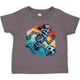 thumbnail image 3 of Inktastic Funny Soccer Skeleton Boys Toddler T-Shirt, 3 of 5