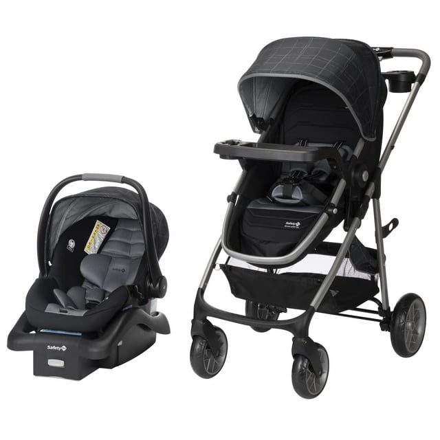 Sistema de viaje 8 en 1 Safety 1st Deluxe Grow and Go Flex, capacidad de peso de 4 a 35 libras, High Street