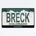 thumbnail image 2 of CafePress - Breck License Plate Infant Bodysuit - Baby Light Bodysuit, Size Newborn - 24 Months, 2 of 4