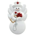 thumbnail image 6 of Personalized Medical Ornament - Nurse Christmas Ornament 2024, Doctor Ornaments, Medical Profession Ornaments, Physician Assistant Gifts - Snow Nurse - Free Customization, 6 of 10