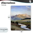 thumbnail image 4 of Stupell Industries Contemporary Across The Valley River Canvas Art, 16 x 20, by Alonza Saunders, 4 of 8