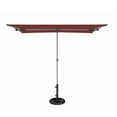 thumbnail image 2 of SimplyShade Capri Infini Inclinable Rectangle Balcon Parasol, Rouge Profond, 2 of 3