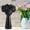 Black, variant on Resin Female Head Face Flower Vase Decoration, Unique Dark Blue Centerpiece for Home Decor(High-end Model)