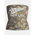 thumbnail image 5 of Miller High Life Women’s Camo Life Graphic Tube Top, Sizes XXS-XXL, 5 of 5