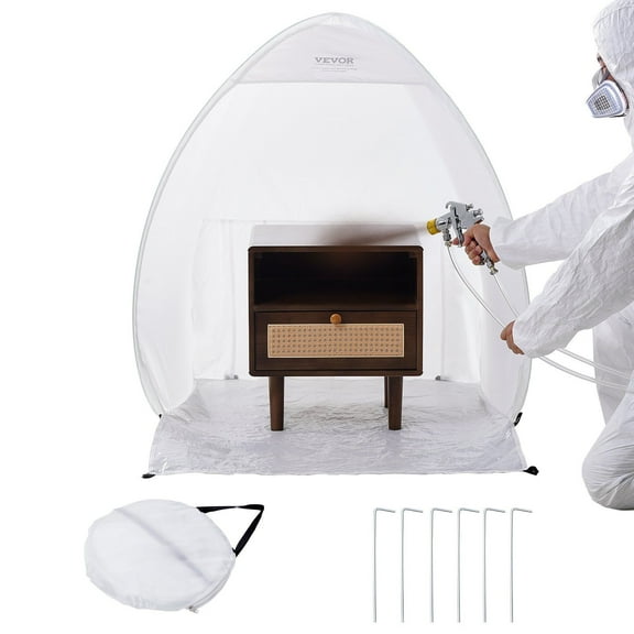 Pop-Up Spray Paint Shelter - 40x35x40 in Portable Art Tent, Compact & Easy Setup for Indoor/Outdoor Use