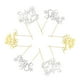 thumbnail image 1 of Paquete De 6 Letras De Glitter Cake Cupcake Topper, DIY Topper Para Decoraciones De Pasteles Food Picks Sticks, 1 of 8