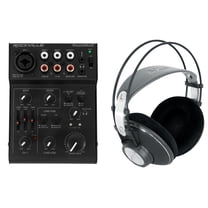 AKG K612 PRO Reference Studio Headphones 5-Ch. Mixer w/USB Interface K612PRO