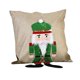 thumbnail image 1 of Ounissouiy Funda de almohada navideña para el hogar, oficina, hotel, soporte lumbar, almohada de algodón y lino, funda con cremallera Kits de decoración para fiestas Verde, 1 of 1