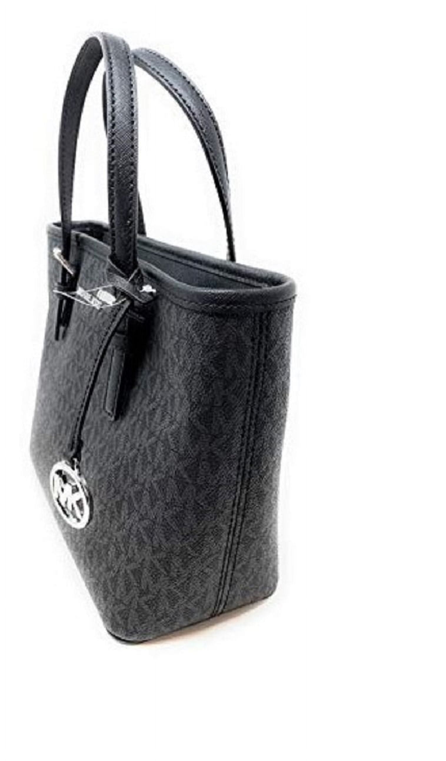 Michael Kors Jet Set Travel Extra-Small Logo Top-Zip Tote Bag - Dark Powder  Blush • Price »