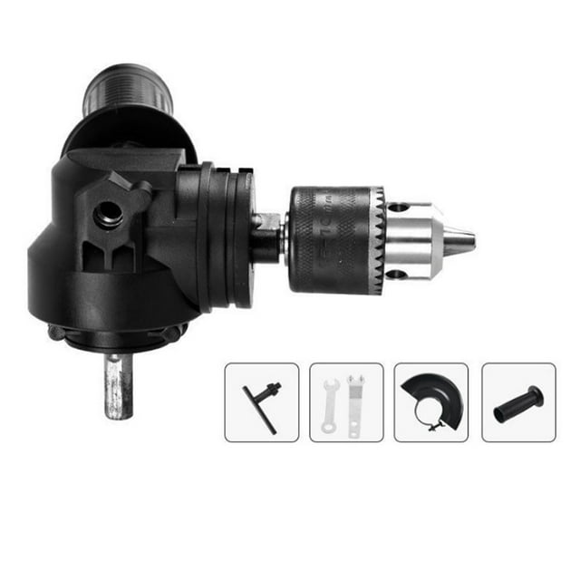 Right Angle Drill Attachment 90 Degree Right Angle Adapter for Tight Spaces A