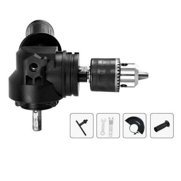 Right Angle Drill Attachment 90 Degree Right Angle Adapter for Tight Spaces