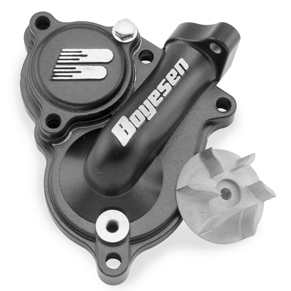 Boyesen HyFlow Black Water Pump Cover & Impeller Kit for 20042013