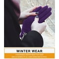thumbnail image 3 of Whiteleopard Womens Winter Warm Gloves with Sensitive Touch Screen Texting Fingers, Fleece Lined Windproof Gloves, 3 of 6