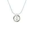 thumbnail image 2 of Delight Jewelry Silvertone Small Heart Hamsa Hand Hero Ring Charm Necklace, 18", 2 of 4