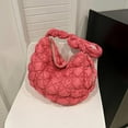 thumbnail image 4 of Kukuzhu Quilted Tote Bag for Women, Soft Puffer Tote Bag Lightweight Designer Cloud Pleated Hobo Bags Crossbody, 4 of 7