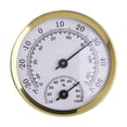 thumbnail image 1 of 2x Termómetro Higrómetro, 2 en 1 Monitor de Humedad Analógico Medi de Temperatura Indica de Humedad Invernadero, Laboratorio, Automóvi Sunnimix Higrómetro termómetro, 1 of 7
