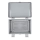 thumbnail image 4 of Caja De Conexiones A Prueba De Agua, Caja De Conexiones Eléctricas Con Cubierta Con Bisagras De 300 X 200 X 170 Mm Caja De Proyectos Eléctricos A Prueba De Agua IP67 Para Exteriores, Gris, 4 of 7