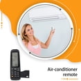 thumbnail image 3 of Tholdsy Aire acondicionado Inglés Control remoto Pantalla digital A / C Controlador Interruptor Dispositivo Accesorio Reemplazo para Electra Videojuegos y accesorios, 3 of 6