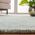 thumbnail image 5 of Safavieh Ikat Hannan Geometric Wool Area Rug, Ivory/Blue, 5' x 8', 5 of 12