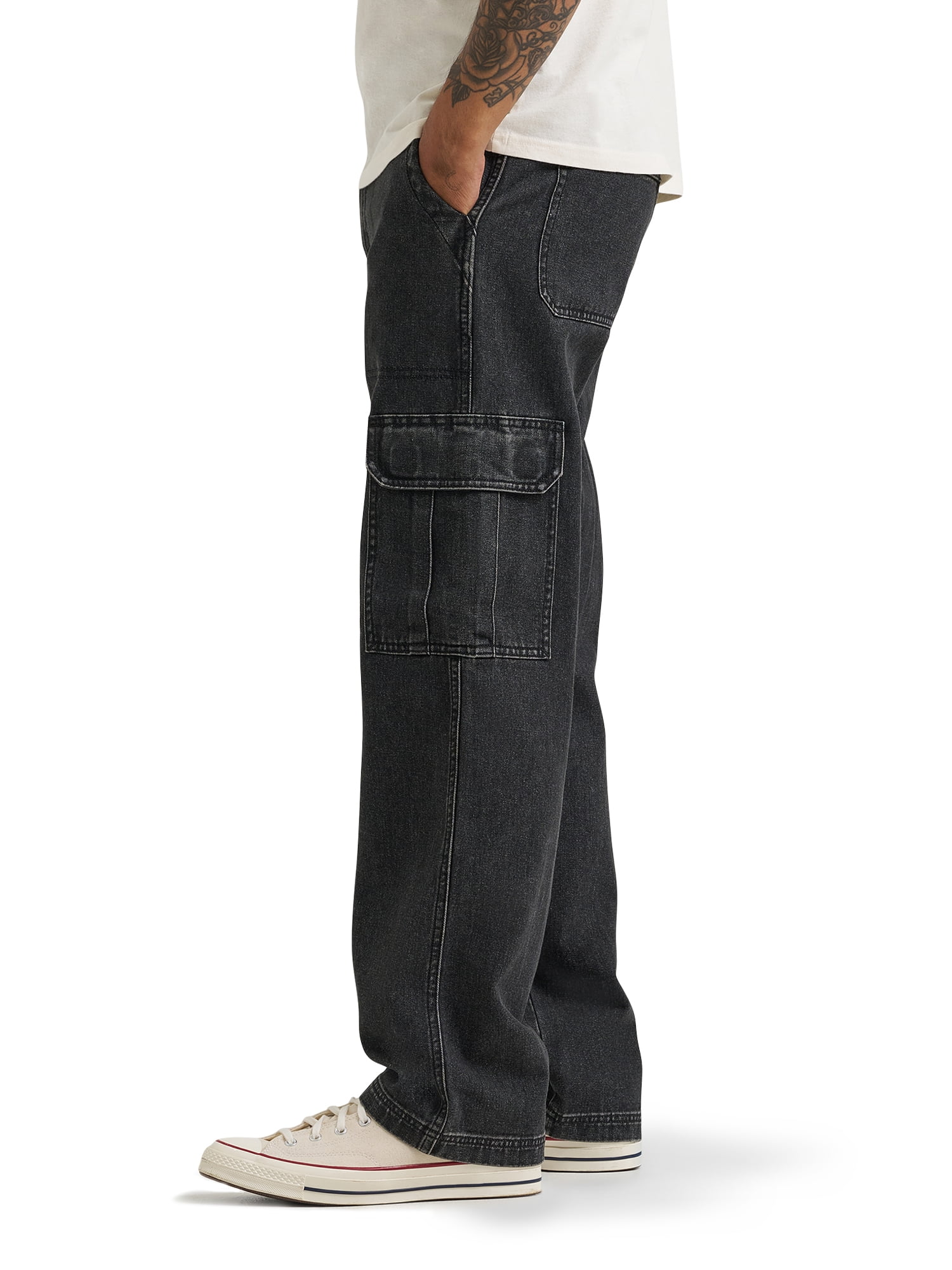 Wrangler® Men's Utility Denim Cargo Jeans