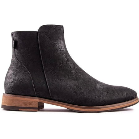 

V.Gan Vegan Mustard Inside Zip Boots