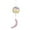 A, variant on Japanese Wind Chimes Romantic Cherry Wind Bells Handmade Glass Japanese Style Pendant for Birthday Gift Outdoor or Indoor Home Decors