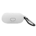 thumbnail image 3 of Insten Silicone Case Compatible with Airpods 3 3rd Gen 2021 Earbuds Protective Cover, Front LED Visible, with Carrying Keychain for Girls Women Boys Men, White, 3 of 8