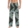 thumbnail image 7 of FORMRS Mens Pajama Pants with Pockets Soft Cotton Sleepwear Lounge Bottoms, Sizes S-2XL, Mystic Crows Pattern, 7 of 7