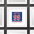 thumbnail image 6 of Gallery Pops Wayne Gretzky - Number 99 New York Rangers Jersey Wall Art, White Framed Version, 12" x 12", 6 of 6