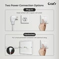 thumbnail image 6 of COZY  Heated Towel Warmer Rack for Bathroom with Timer & Adjustable Temperature EB04-BR-242003, 6 of 7