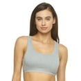 thumbnail image 2 of Felina | Organic Cotton Stretch Bralette | 2-Pack (Sky Wheat, Medium), 2 of 5