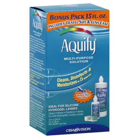 CIBA Vision Aquify AQuify Multi-Purpose Solution, 1 ea