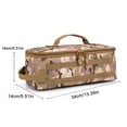 thumbnail image 2 of Yucurem Large Capacity Cooker Storage Bag with Handle for Climbing Picnic Camping Storage (Camouflage), 2 of 10