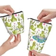 thumbnail image 3 of Bingfone Cartoon Frogs Print Telescopic Pencil Bag Pen Holder Pop Up Stationery Case, Stand-up Retractable Transformer Bag Standing Organizer, 3 of 6