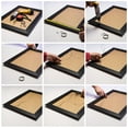 thumbnail image 6 of Craig Frames Bauhaus 125, 24x24 inch Picture Frame, Rustic Restoration White, 6 of 6