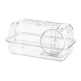 thumbnail image 3 of Almencla Multipurpose Cage for Hamsters, Practical Little House, Habitat for Small Animals Such As Rabbits, Hedgehogs, Gerbils, Guinea Pigs And Other Small Ani With running wheel, 3 of 8