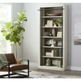 thumbnail image 2 of Fully Assembled 8" Tall Wood Bookcase Storage Organizer Book Shelf White, 2 of 10