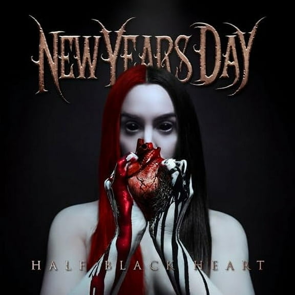 HALF BLACK HEART Vinyl Disc
