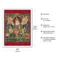 thumbnail image 2 of Virudhaka Guardian of the South - Worldly Protector Deity - Vintage Tibetan Thangka Buddhist Painting - Tibet, 13th Century - Master Art Print (Unframed) 9in x 12in, 2 of 4